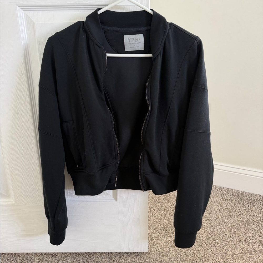 Abercrombie YPB Cropped Zip Up